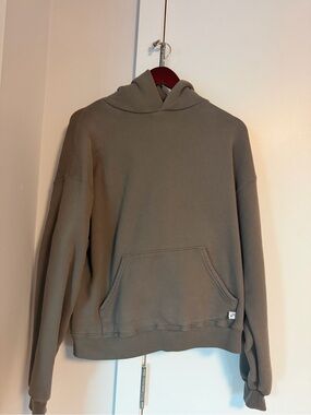 AKIMBO hoodie in cement grey